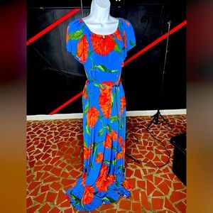 Long maxi dress sz 2x